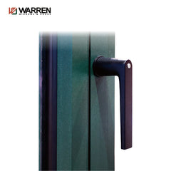 WDMA Window Casement Double Aluminum Glass Casement Window With Picture Window Insulated