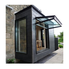 American Latest Window Design Dark Single Glass Aluminum Up Down Windows Foldup Folding Door Window