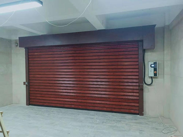 Industrial Door Factory Farm Aluminium Alloy Rolling China Steel Door Low Prices on China WDMA