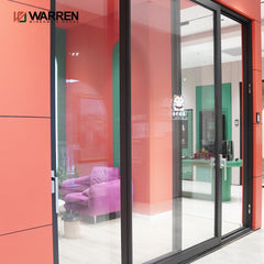 Factory direct supply hurricane proof impact soundproof door aluminum Lift and sliding Door