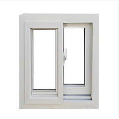 WDMA Modern Cheap Double Glass Sliding Pvc Window And Door Plastic Upvc Window