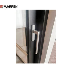 WDMA Patio Sliding Glass Doors 96x80 Sliding Storm Door For Patio Door Aluminum Electric Exterior