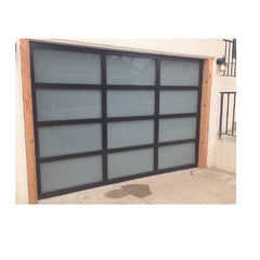 China WDMA Modern PU Shutter Door Remote Control Steel Sectional Garage Door