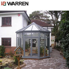 wholesale aluminum portable sun room glass house outdoor veranda sunroom