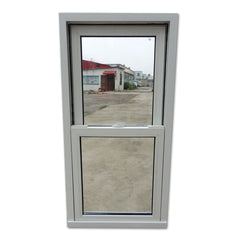 WDMA American Style Single Hung Vinyl Window Vertical Sliding PVC Window With Glass