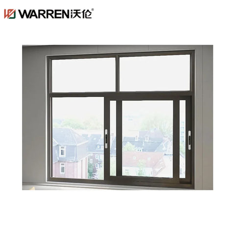 WDMA Commercial Aluminum Sliding Windows Double Glazed Aluminium Sliding Windows Aluminum