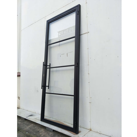 WDMA Best selling Steel French door wrought Iron Entry door exterior Door