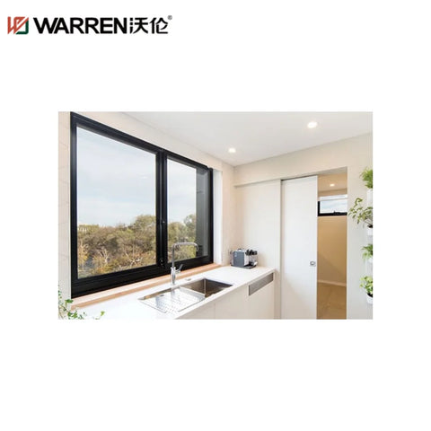 WDMA Metal Frame Sliding Windows Commercial Aluminum Horizontal Sliding Windows Glass