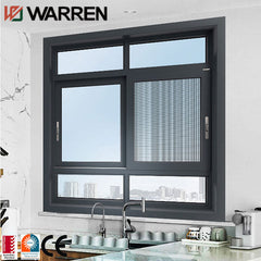 small aluminium 2 track double sliding windows