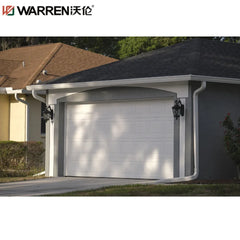 WDMA 10'x10' Roll Up Door Frosted Garage Door Cost See Through Roll Up Doors Garage Steel Insulated