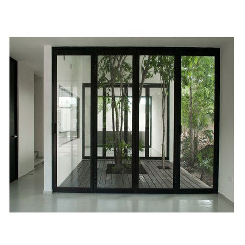 modern doors designs Bi Fold Commercial Aluminum Glass Bifold Doors Exterior Aluminium Folding Patio Accordion Glass Door