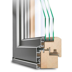 Aluminum Timber Sash Window Reveal Doors Aluminium Timber Windows