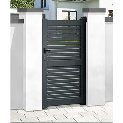 American Exterior Aluminum Sidewalk Driveway Gate Electronic Door For Outdoor Garden Price