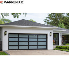 Warren 16x7 Black Garage Door Windows Black Glass Garage Door Cost Black Glass Garage Door