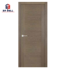 Simple Decorative Door Design Wooden Veneer Mdf with Glass Internal Single Swing Open Style Interior Doors on China WDMA