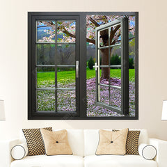 modern aluminum glass windows