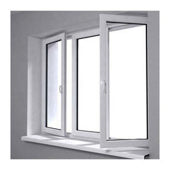 Hot Selling Nigeria Cheap Large 4 Panels Push Out Octagon Lowes Casement Windows