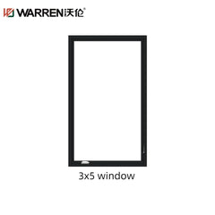 4x8 Window Aluminum Glazed Casement Window Double Insulated Glass Windows