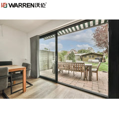 Warren 10 Foot Sliding Glass Door Sliding Door For RV 3 Panel Sliding Patio Door Price Patio Aluminum