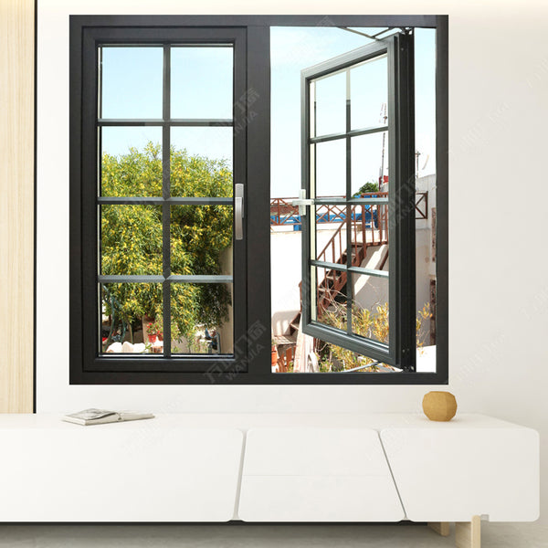 modern aluminum glass windows