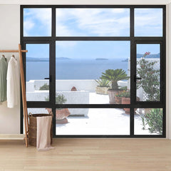 WDMA aluminum glass casement window manufacturers