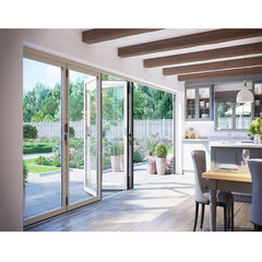 Aluminum Glass Doors Style Exterior Accordion Insulated Folding Door Aluminium Home Center