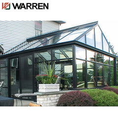 Enclose porch sunroom stand alone aluminum coservatory sunroom