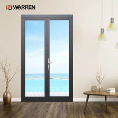 windows 48x80 Inch Aluminum Casement Exterior French Door Prehung