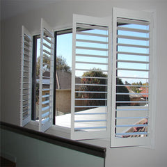 Windows Aluminum Frame Louvers Glass Screen Aluminium Adjustable Burglar Proof Vertical Louver Window