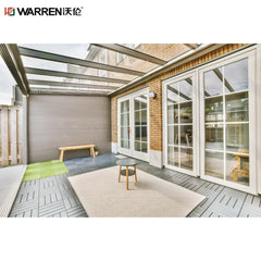 Warren 24x80 French Door 6 Panel Interior Doors Prehung 16x80 Interior Door French Exterior Aluminum