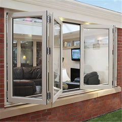 China WDMA Aluminium Cheap Folding Window Aluminum Bi Fold Bifold Windows Price