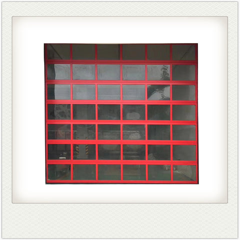 China WDMA Cheap price high quality automatic aluminum glass garage door for sale