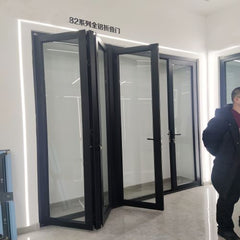 WDMA Aluminum Thermal break Aluminum Door bi-folding door