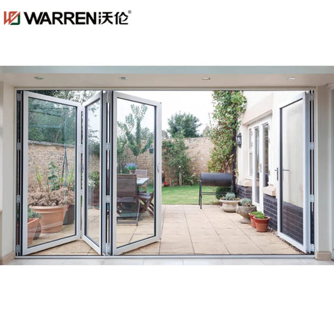 Warren 24x80 Accordion Door Replace Bifold Doors With Sliding Doors Folding Aluminum Patio Glass