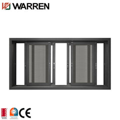 waterproof single sliding window standard sizes double glazed sliding window