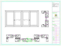 WDMA 12 foot sliding glass door 10year warranty sliding door