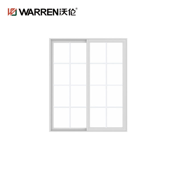 48x60 window Vertical sliding window Anti-theft grill design aluminum Windows