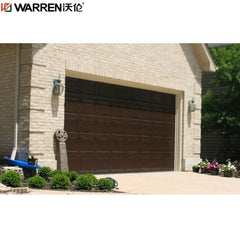 WDMA 20x20 Garage Door White Garage Door With Black Accents Insulated Glass Garage Doors Cost