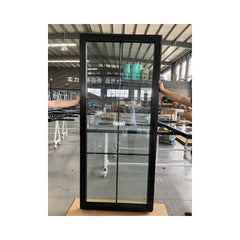 WDMA Hurricane impact fixed glass single hung Double Glazed bullet proof aluminum awing casement window