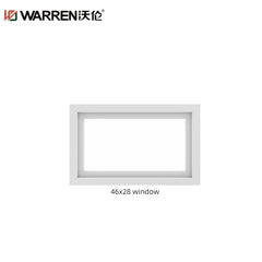 46x28 Window Small Pane Aluminium Windows Tempered Glass Casement Window