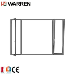 Black color aluminum frame mosquitoes casement window