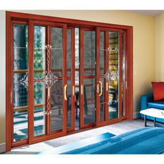 WDMA accordion screen sliding door for home