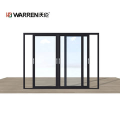 16 x 8 ft sliding door double glass low-E aluminium thermal break