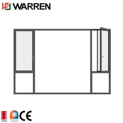 Aluminium california gridless narrow casement windows