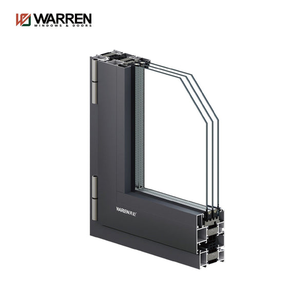 Customized Professional Double Glazed Casement Window French Window Grill Design Aluminium Window