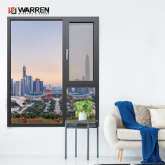 Hurricane Impact Aluminium Window Frame Glass Triple Glass Cheap Price Tilt Turn Windows