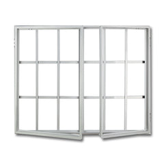 WDMA Double Glazed Glass European Style Customized House PVC Casement Window