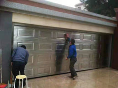 China WDMA Modern Intelligent Panel Manufacturing Automatic Gate Residential Sectional Garage Doors