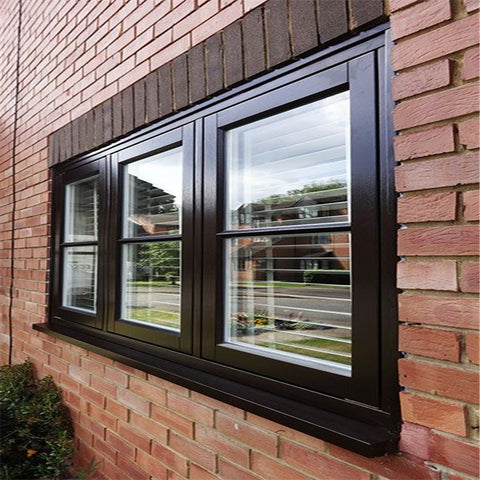 China WDMA Aluminum Alloy Aluminium Window Open Out Push Up Windows