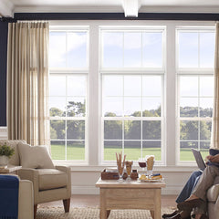 WDMA High Quality Double Hung Energy Vinyl Windows